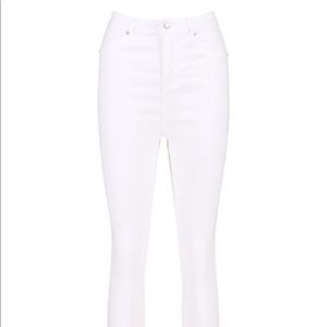 BOOHOO white skinny jeans size 10
